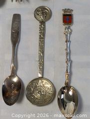 MaxSold Auction: 15 spoons and 1 Butter Knife Lot Silver Plated - Kingston (Ontario, Canada) SELLER MANAGED Reseller Online Auction - Railway Street