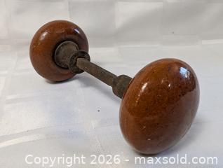 MaxSold Auction: Antique Brown Porcilain Door Knobs with Hardware - Kingston (Ontario, Canada) SELLER MANAGED Reseller Online Auction - Railway Street