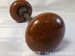 MaxSold Auction: Antique Brown Porcilain Door Knobs with Hardware - Kingston (Ontario, Canada) SELLER MANAGED Reseller Online Auction - Railway Street