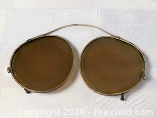 MaxSold Auction: Antique Gold Filled clip on Glasses - Kingston (Ontario, Canada) SELLER MANAGED Reseller Online Auction - Railway Street