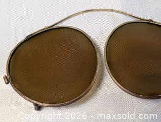 MaxSold Auction: Antique Gold Filled clip on Glasses - Kingston (Ontario, Canada) SELLER MANAGED Reseller Online Auction - Railway Street