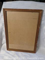 MaxSold Auction: Antique Wooden Frame with Board back - Kingston (Ontario, Canada) SELLER MANAGED Reseller Online Auction - Railway Street