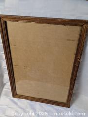MaxSold Auction: Antique Wooden Frame with Board back - Kingston (Ontario, Canada) SELLER MANAGED Reseller Online Auction - Railway Street