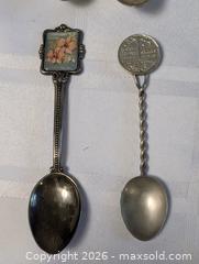 MaxSold Auction: Butter knives and spoon lot Silver plated  - Kingston (Ontario, Canada) SELLER MANAGED Reseller Online Auction - Railway Street