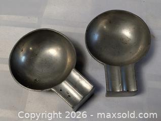 MaxSold Auction: Pair of Antique Pewter Ashtrays  - Kingston (Ontario, Canada) SELLER MANAGED Reseller Online Auction - Railway Street
