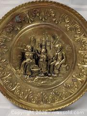 MaxSold Auction: Solid Brass English Wall Tray from a pub - Kingston (Ontario, Canada) SELLER MANAGED Reseller Online Auction - Railway Street