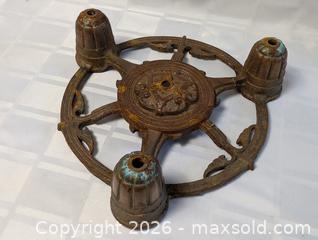 MaxSold Auction: Solid Cast iron Antique Lamp Part  - Kingston (Ontario, Canada) SELLER MANAGED Reseller Online Auction - Railway Street