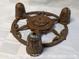 MaxSold Auction: Solid Cast iron Antique Lamp Part  - Kingston (Ontario, Canada) SELLER MANAGED Reseller Online Auction - Railway Street