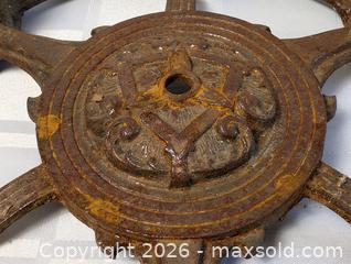 MaxSold Auction: Solid Cast iron Antique Lamp Part  - Kingston (Ontario, Canada) SELLER MANAGED Reseller Online Auction - Railway Street