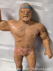 MaxSold Auction: Worn beat up Wrestler Rubber Figure  - Kingston (Ontario, Canada) SELLER MANAGED Reseller Online Auction - Railway Street