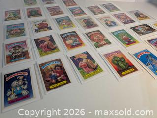 MaxSold Auction: Garbage Pail Kids Topps Trading Cards (1980s) - Braintree (Massachusetts, USA) SELLER MANAGED Reseller Online Auction - Washington Street