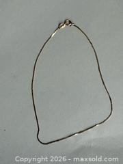 MaxSold Auction: 14K GOLD Chain - Marked  - Toronto (Ontario, Canada) SELLER MANAGED Reseller Online Auction - Chesswood Drive