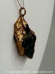 MaxSold Auction: 14K GOLD Chain with LABRADORITE Stone Gold-Tone Pendant - Marked  - Toronto (Ontario, Canada) SELLER MANAGED Reseller Online Auction - Chesswood Drive