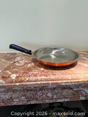 MaxSold Auction: Spring Culinox Copper-Clad Frying Pan by Herthel Hamburg, Switzerland - Toronto (Ontario, Canada) SELLER MANAGED Moving Online Auction - Kennedy Road (STORAGE)