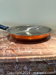 MaxSold Auction: Spring Culinox Copper-Clad Frying Pan by Herthel Hamburg, Switzerland - Toronto (Ontario, Canada) SELLER MANAGED Moving Online Auction - Kennedy Road (STORAGE)