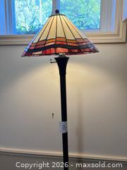 MaxSold Auction: Floor Lamp with Stained Glass Shade - Georgian Bluffs (Ontario, Canada) SELLER MANAGED Downsizing Online Auction - Highway 6