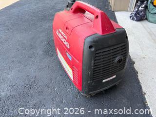 MaxSold Auction: Honda EU2000i Portable Inverter Generator  - Georgian Bluffs (Ontario, Canada) SELLER MANAGED Downsizing Online Auction - Highway 6