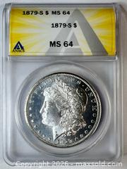 MaxSold Auction: 1879-S Morgan Silver Dollar One Dollar - Winter Haven (Florida, USA) SELLER MANAGED Estate Sale Online Auction -  6th Street North West