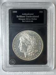 MaxSold Auction: 1880 Morgan Silver Dollar S 90% Silver - Winter Haven (Florida, USA) SELLER MANAGED Estate Sale Online Auction -  6th Street North West