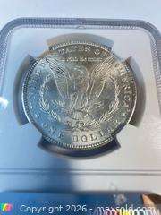 MaxSold Auction: 1884 Morgan Silver Dollar, Philadelphia (No Mint Mark) - Winter Haven (Florida, USA) SELLER MANAGED Estate Sale Online Auction -  6th Street North West