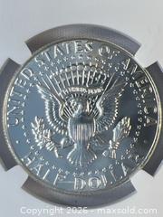 MaxSold Auction: 1966 Kennedy Half Dollar NGC Slab No Mint Mark - Winter Haven (Florida, USA) SELLER MANAGED Estate Sale Online Auction -  6th Street North West
