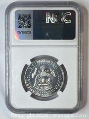 MaxSold Auction: 1966 Kennedy Half Dollar NGC Slab No Mint Mark - Winter Haven (Florida, USA) SELLER MANAGED Estate Sale Online Auction -  6th Street North West