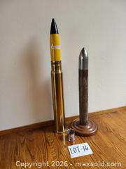 MaxSold Auction: Early 20th C Deactivated Artillery Shells / Trench Art - Morgan Hill (California, USA) PARTNER MANAGED Estate Sale Online Auction - Holiday Drive