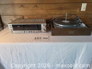 MaxSold Auction: ELAC Miracord 40A Turntable with Realistic SCR-2600 Receiver - Morgan Hill (California, USA) PARTNER MANAGED Estate Sale Online Auction - Holiday Drive