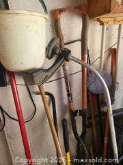 MaxSold Auction: Mixed Garden/Yard Tools Lot — Shovels, Rakes, Trimmer, Metal Car Ramps - Morgan Hill (California, USA) PARTNER MANAGED Estate Sale Online Auction - Holiday Drive