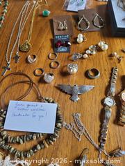 MaxSold Auction: Mixed Jewelry Lot – Necklaces, Rings, Bracelets, Watches (50+) - Morgan Hill (California, USA) PARTNER MANAGED Estate Sale Online Auction - Holiday Drive