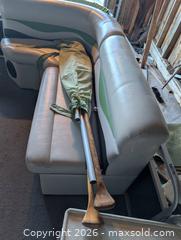 MaxSold Auction: Apex Qwest 7516-23 Pontoon Boat with 20HP Mercury Motor, APX17262A313 - South Frontenac (Ontario, Canada) PARTNER MANAGED Downsizing Online Auction - Arthur Court Lane