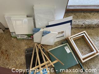 MaxSold Auction: Art Supplies Including Paper Cutter, Frames, and Canvases - South Frontenac (Ontario, Canada) PARTNER MANAGED Downsizing Online Auction - Arthur Court Lane