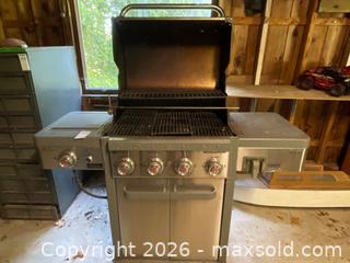 MaxSold Auction: Coleman Revolution Outdoor Gas Grill with Side Stove and Flare-Free Technology - South Frontenac (Ontario, Canada) PARTNER MANAGED Downsizing Online Auction - Arthur Court Lane