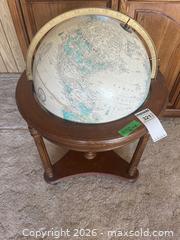 MaxSold Auction: Cram's Imperial World Globe on Wooden Stand - South Frontenac (Ontario, Canada) PARTNER MANAGED Downsizing Online Auction - Arthur Court Lane