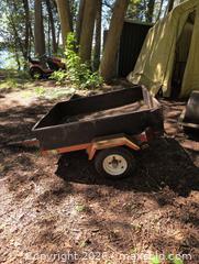MaxSold Auction: Garden Tractor Wagon with Plywood Floor Needing Replacement - South Frontenac (Ontario, Canada) PARTNER MANAGED Downsizing Online Auction - Arthur Court Lane
