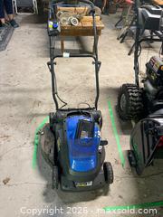 MaxSold Auction: Kobalt 40V Max Lithium-Ion Cordless Electric Lawn Mower with Charger - South Frontenac (Ontario, Canada) PARTNER MANAGED Downsizing Online Auction - Arthur Court Lane