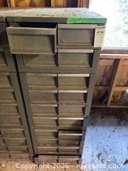 MaxSold Auction: Metal Storage Cabinet With Contents of Hardware and Tools - South Frontenac (Ontario, Canada) PARTNER MANAGED Downsizing Online Auction - Arthur Court Lane
