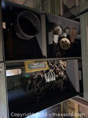 MaxSold Auction: Metal Storage Cabinet With Contents of Hardware and Tools - South Frontenac (Ontario, Canada) PARTNER MANAGED Downsizing Online Auction - Arthur Court Lane
