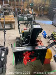 MaxSold Auction: Troy-Bilt 24" Three-Stage Snowblower with 272cc Engine - South Frontenac (Ontario, Canada) PARTNER MANAGED Downsizing Online Auction - Arthur Court Lane