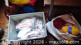 MaxSold Auction: 3M N95 Masks and Assorted Red/Yellow Yarn Lot B - Toronto (Ontario, Canada) Estate Sale Online Auction - Sparkhall Avenue