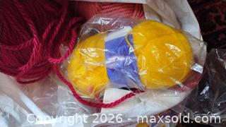 MaxSold Auction: 3M N95 Masks and Assorted Red/Yellow Yarn Lot B - Toronto (Ontario, Canada) Estate Sale Online Auction - Sparkhall Avenue