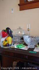 MaxSold Auction: Assorted Cut Crystal & Glass Serving and Decorative Set B - Toronto (Ontario, Canada) Estate Sale Online Auction - Sparkhall Avenue