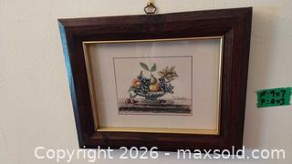 MaxSold Auction: Dekor Toscana Framed Signed Landscape & Fruit Prints B - Toronto (Ontario, Canada) Estate Sale Online Auction - Sparkhall Avenue