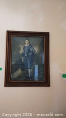 MaxSold Auction: Framed Print Reproduction Portrait "Blue Boy" (Child/Youth) B - Toronto (Ontario, Canada) Estate Sale Online Auction - Sparkhall Avenue