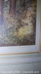 MaxSold Auction: Framed Vintage Landscape River Print, Signed B - Toronto (Ontario, Canada) Estate Sale Online Auction - Sparkhall Avenue