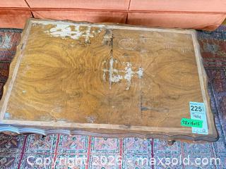 MaxSold Auction: French Provincial Queen Anne Coffee Table D - Toronto (Ontario, Canada) Estate Sale Online Auction - Sparkhall Avenue