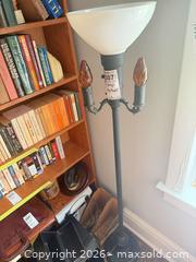 MaxSold Auction: Modern Metal and Glass Floor Lamp B - Toronto (Ontario, Canada) Estate Sale Online Auction - Sparkhall Avenue