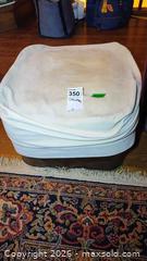 MaxSold Auction: Ottoman with Removable Fabric Cover B - Toronto (Ontario, Canada) Estate Sale Online Auction - Sparkhall Avenue