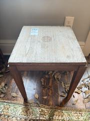 MaxSold Auction: Simple Veneer Side Table / End Table C - Toronto (Ontario, Canada) Estate Sale Online Auction - Sparkhall Avenue