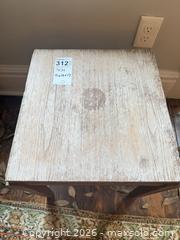 MaxSold Auction: Simple Veneer Side Table / End Table C - Toronto (Ontario, Canada) Estate Sale Online Auction - Sparkhall Avenue